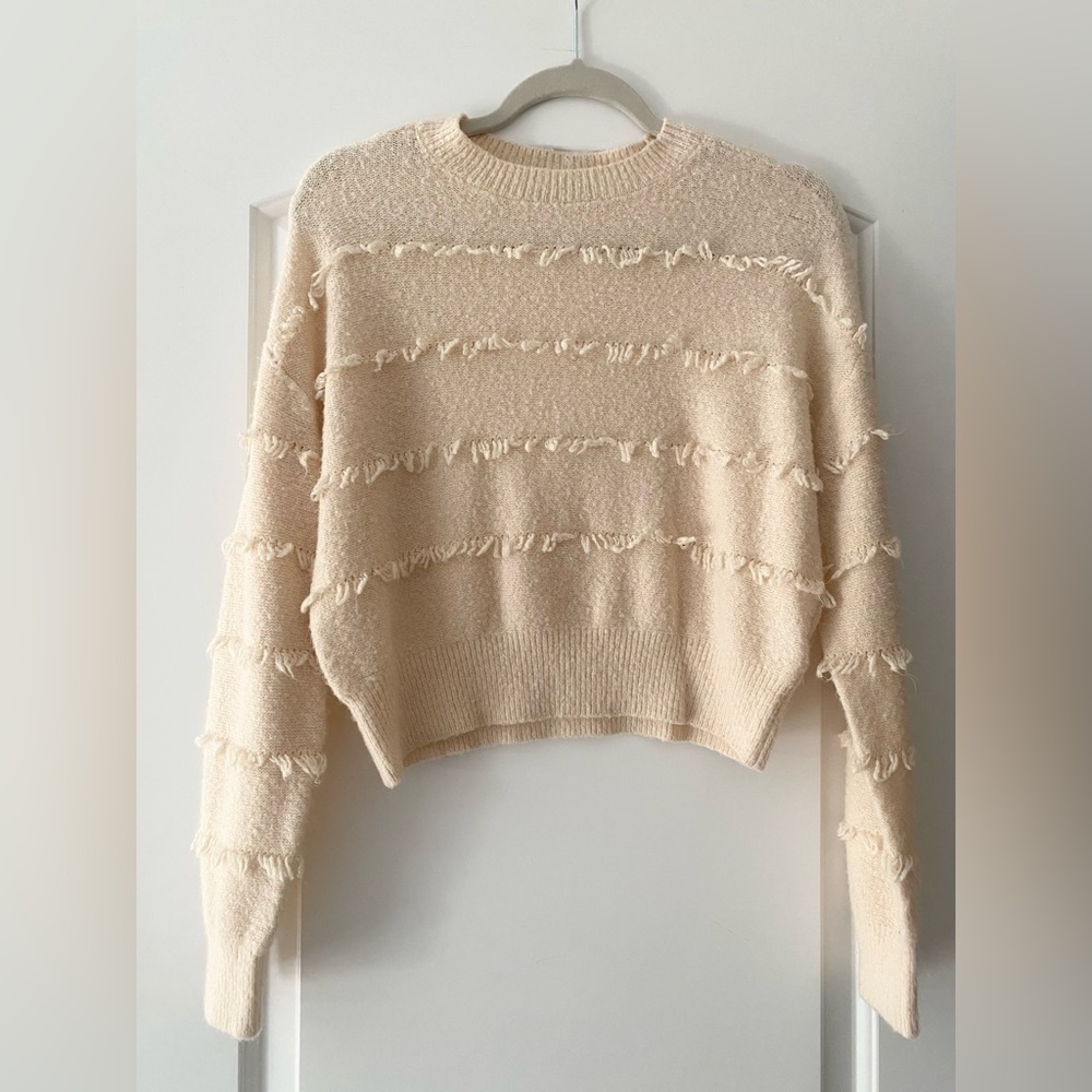 Elegant Fringed Sweater
